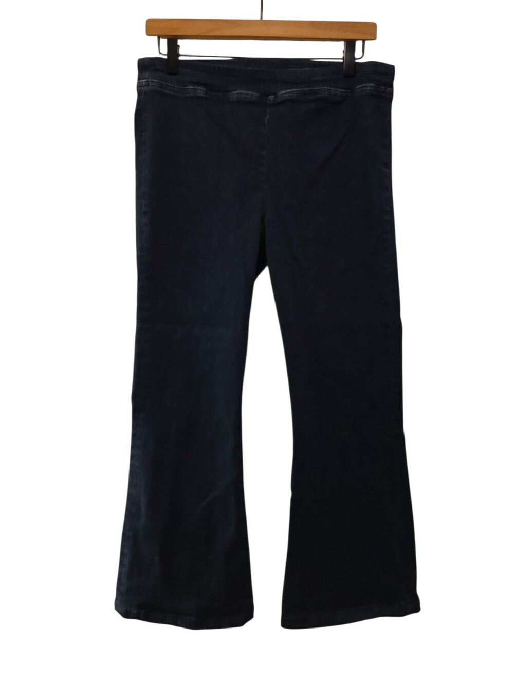 Frame, The Jet Set Flare Jean, Pull On, Elastic Waistband, Stretchy, Women's Sz2